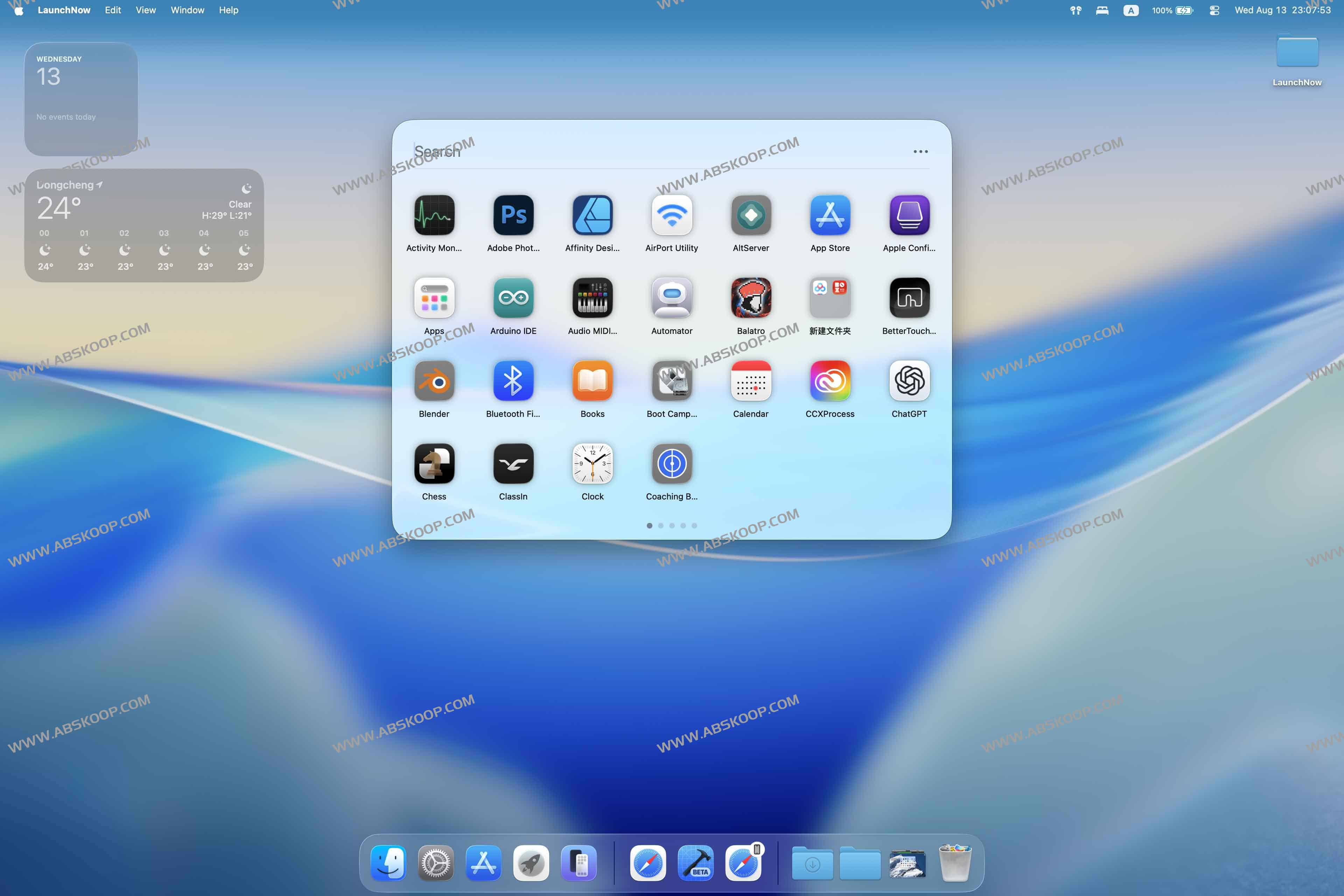 LaunchNow:MacOS Tahoe 的启动器替代 Launchpad 应用程序