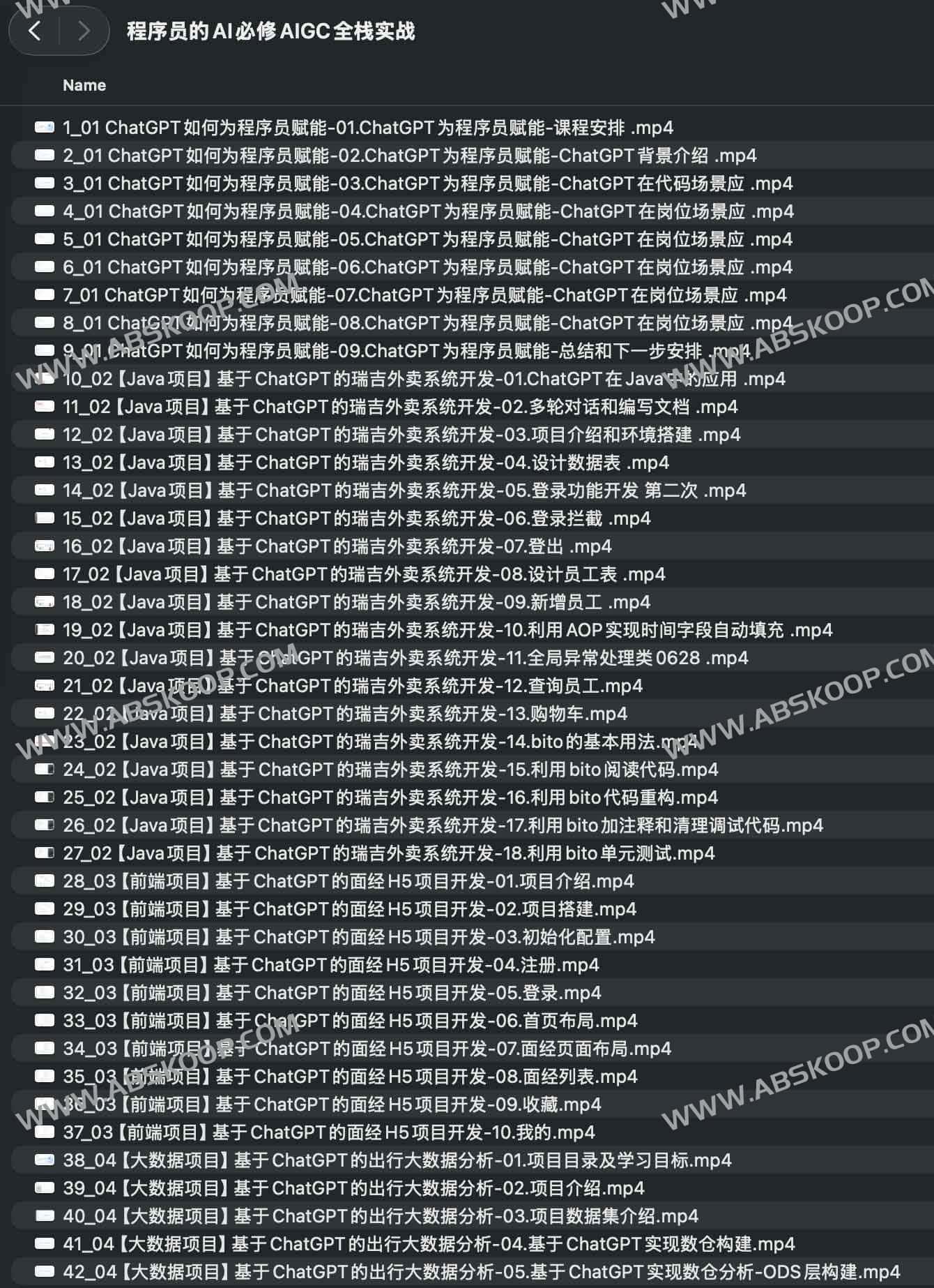 程序员的AI必修AIGC全栈实战
