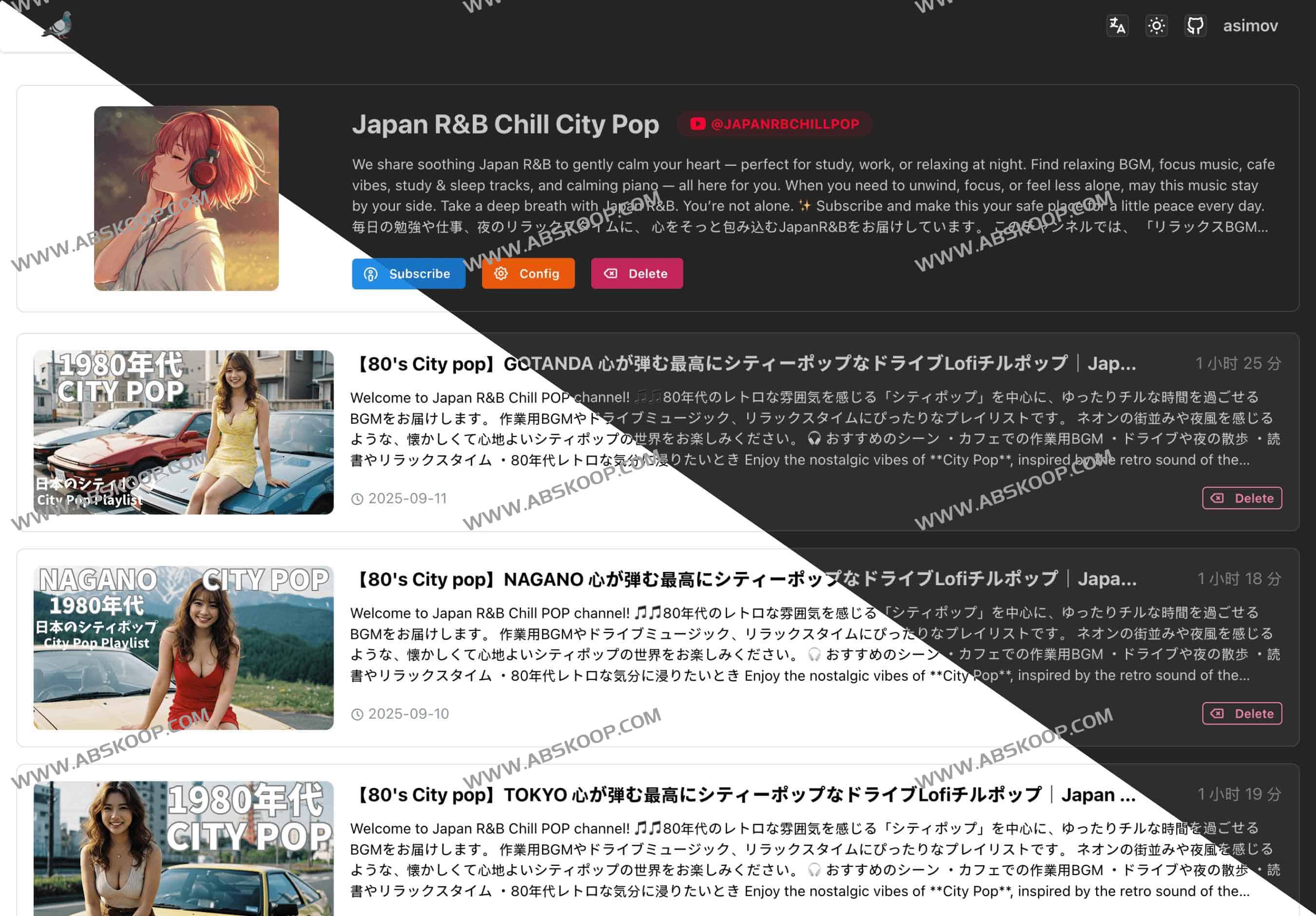 PigeonPod:一键把 YouTube 频道变成播客|自动同步、免广告、全平台兼容