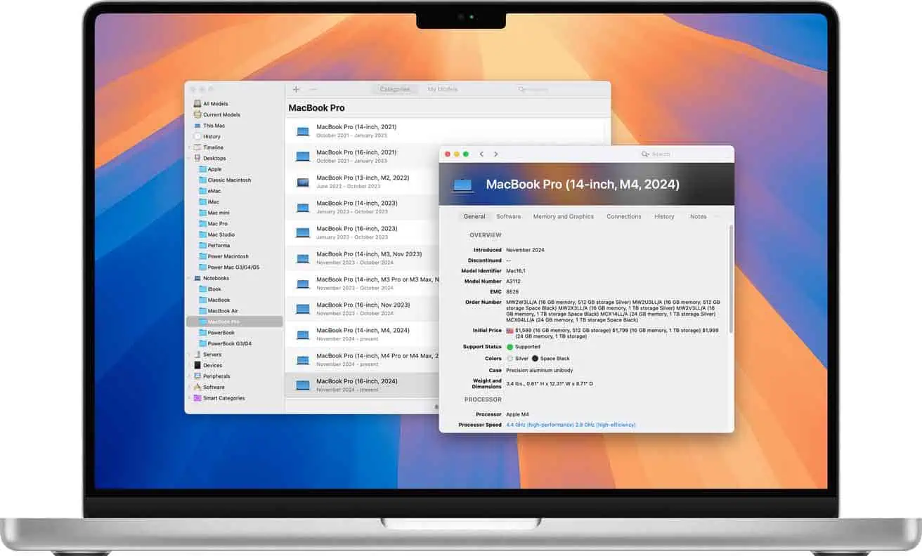Mactracker:Apple全产品线离线查询设备参数与支持状态工具,苹果爱好者必备软件