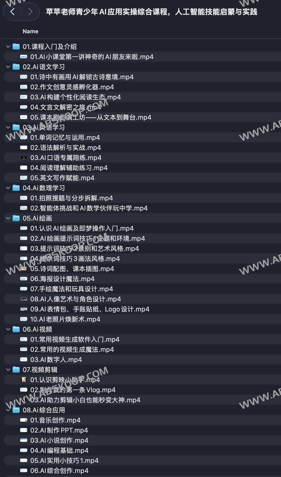 苹苹老师青少年AI应用实操综合课程,人工智能技能启蒙与实践
